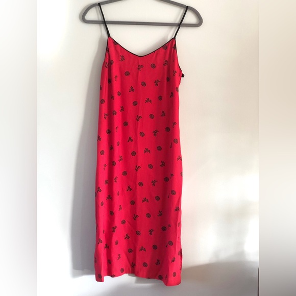 Vintage Red Slip Style dress - Picture 3 of 15